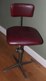 Industriële vintage bureau stoel