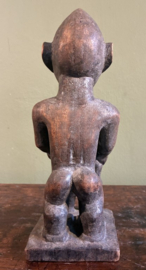 Prachtig Antiek Afrikaans Houten Beeld – Tribal Art Houtsnijwerk
