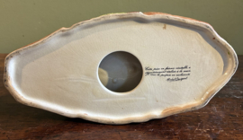 Prachtige Vintage Michel Caugant Terrine Hert – Handbeschilderd