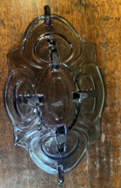 Antieke Art Deco Schaal "Irene" – August Walther & Söhne – Jaren 30