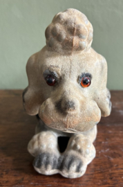 Vintage Gevlokte Poedel Nodder / Bobblehead – Jaren '50/'60 (Epe)
