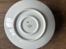 Vintage visservies van porselein (vermoedelijk Bareuther Bavaria
