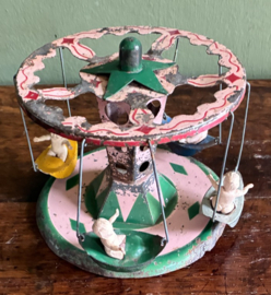 blikken zweefmolen (kettingcarrousel)