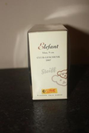 Steiff olifant met oranje dekje en belletje