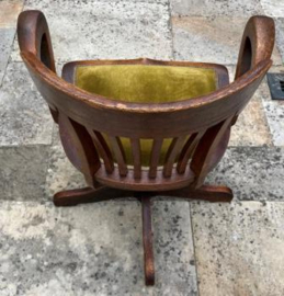 Antieke eiken Bureau stoel