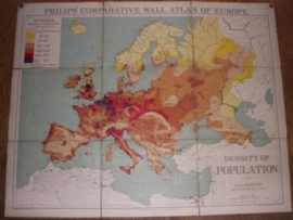 Landkaart Europa Population