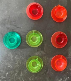 Oud Plastic kinder servies