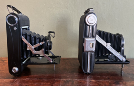 vintage balgcamera's: Coronet (Frans) & Agfa Billy (Duits) – Jaren '30/'40