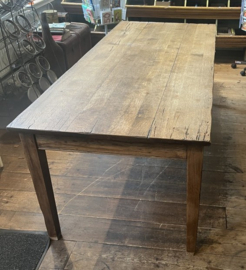 Prachtige eiken eettafel, schrijftafel, werktafel of bureau
