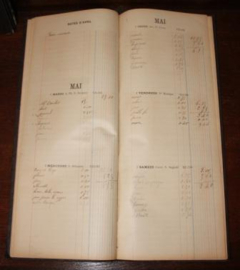 Oude Franse Agenda's
