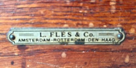 Eiken archief laden kast