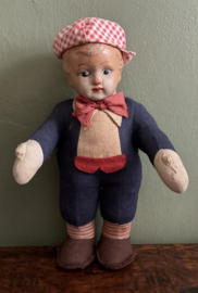 Vintage karakterpoppen uit de jaren 30 of vroege jaren 40