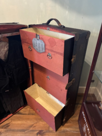 Antieke kledingkoffer (Wardrobe Trunk) – ca. 1900-1930