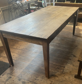Prachtige eiken eettafel, schrijftafel, werktafel of bureau