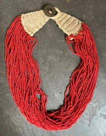 Antieke Rode Naga Ketting