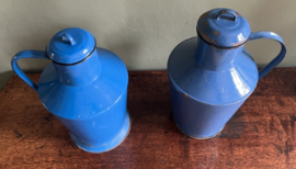 Vintage emaille melkbus