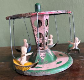 blikken zweefmolen (kettingcarrousel)
