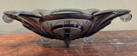 Antieke Art Deco Schaal "Irene" – August Walther & Söhne – Jaren 30