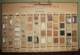 Schoolplaat "Industrieel Schoolmuseum" Thema: Woning