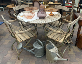 Charmante oude Franse tuinset (Verkocht)