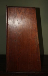 Oud houten bureau post sorteer kastje