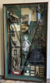 Vintage golf-herinneringskast / vitrinekast