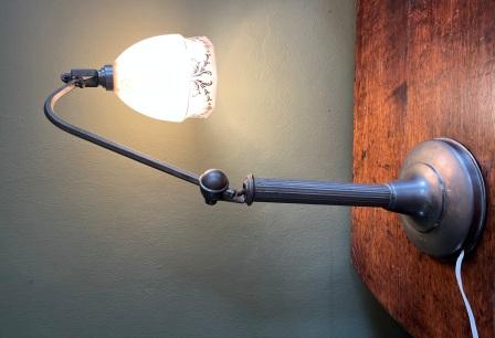 Oude vintage Bureau lamp