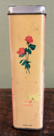 verzamelblik pin-up illustratie "Lady Fossil Face Powder"