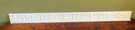 Metalen bord "Mercedes Benz"