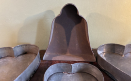 Metalen Bakvormen – Harten en Klok