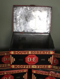 Douwe Egberts Koffie/Thee Voorraad Blik