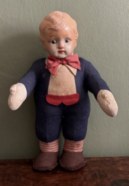 Vintage karakterpoppen uit de jaren 30 of vroege jaren 40