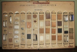 Oude historische schoolplaten "Industrieel Schoolmuseum"