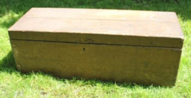 Oude houten kist