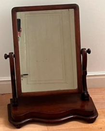 Antieke toilettafel-/kapspiegel
