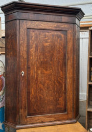 Antiek Engels Eiken Hoekkastje (ca. 1810) – George III Stijl (Epe)
