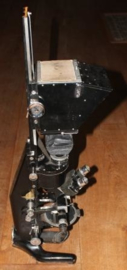 Oude "Beck London" Microscope inclusief statief voor camera