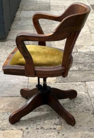 Antieke eiken Bureau stoel