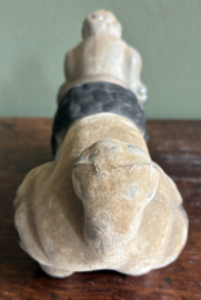 Vintage Gevlokte Poedel Nodder / Bobblehead – Jaren '50/'60 (Epe)