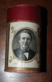 Oude Edison Wasrol doosjes met wasrol