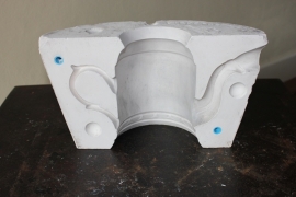 Theepot mal  "Engels fabricaat"