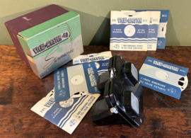 Vintage Sawyer’s View-Master Model C (Bakeliet, 1946-1955) met originele doos & schijfjes