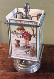 originele vintage carrousel-kaartenhouder