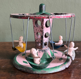 blikken zweefmolen (kettingcarrousel)