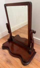 Antieke toilettafel-/kapspiegel