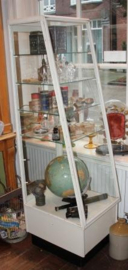 Oude Bakkers Vitrine Kast