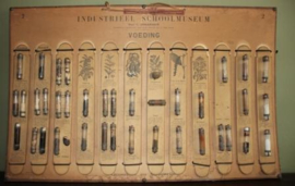 Oude historische schoolplaten "Industrieel Schoolmuseum"