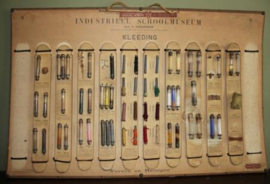 Oude historische schoolplaten "Industrieel Schoolmuseum"