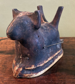 Antieke Aardewerken Bakvorm „Paaslam” (ca. 1900–1920) – Prachtig Patina!
