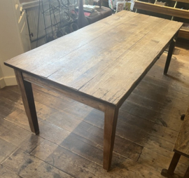 Prachtige eiken eettafel, schrijftafel, werktafel of bureau